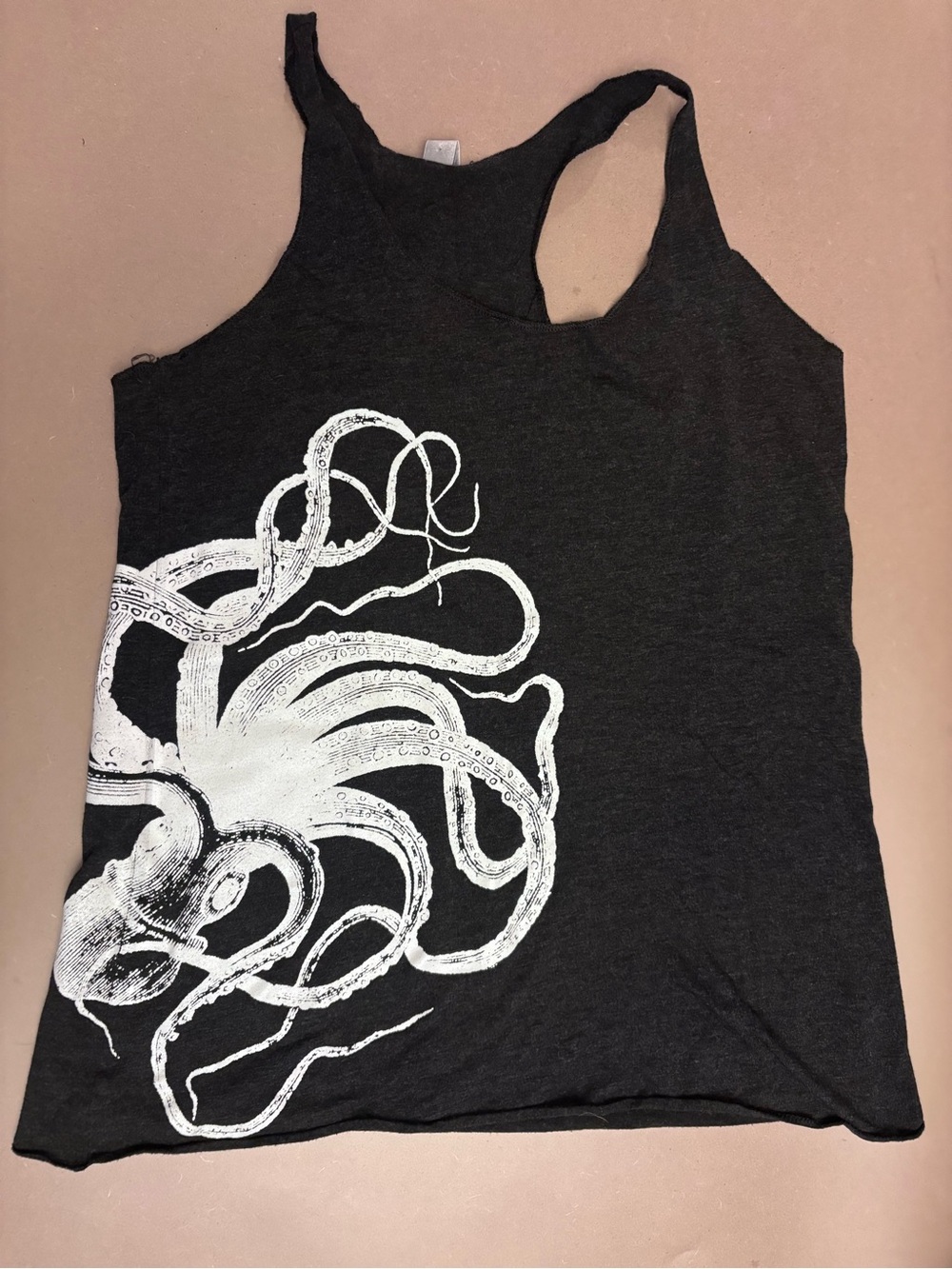 Black Octopus Tank Top and Yoga Leggings / Pants